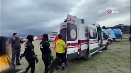 Bakan Ali Yerlikaya paylaştı! Şarköy'de nefes kesen kurtarma