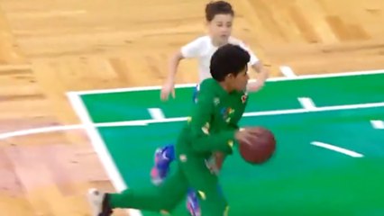 Hijo de Al Horford demuestra su destreza en el tabloncillo