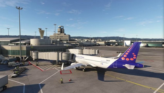 Impressive Landing: Brussels Airlines A320 at San Francisco International Airport (SFO), San Francisco, USA #flights #fly #flightlovers #Canada #USA #Japan #aviation #flying #FlyingLovers #aviationlovers