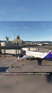 Passenger Boarding Bridge: Brussels Airlines A320 at San Francisco International Airport (SFO), San Francisco, USA #flights #fly #flightlovers #Canada #USA #Japan #aviation #flying #FlyingLovers #aviationlovers