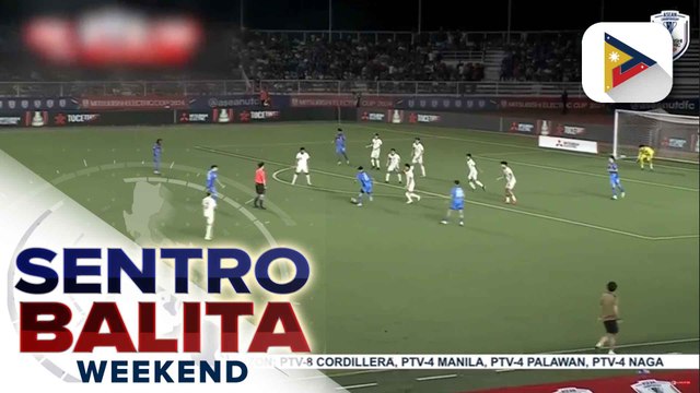 Philippine Men's National Football team, wagi kontra Thailand sa leg 1 ng ASEAN Mitsubishi Electric Cup 2024