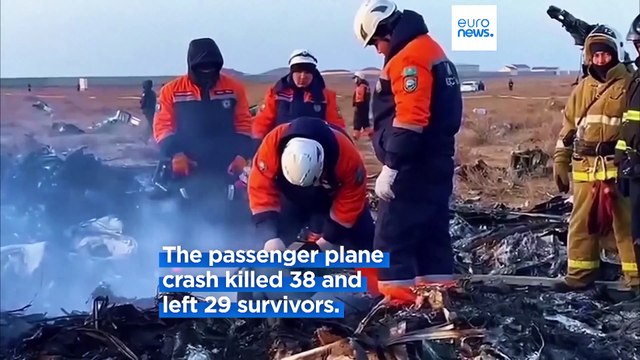Putin apologises for 'tragic incident' but doesn't admit blame for Azerbaijan plane crash