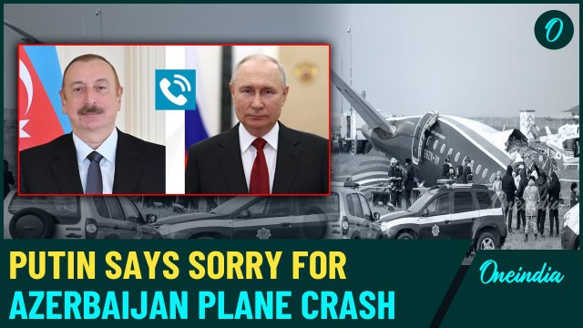 'I am Sorry...' Putin Apologizes to Azerbaijan President for Crash: A Mistake by Russian Missiles?