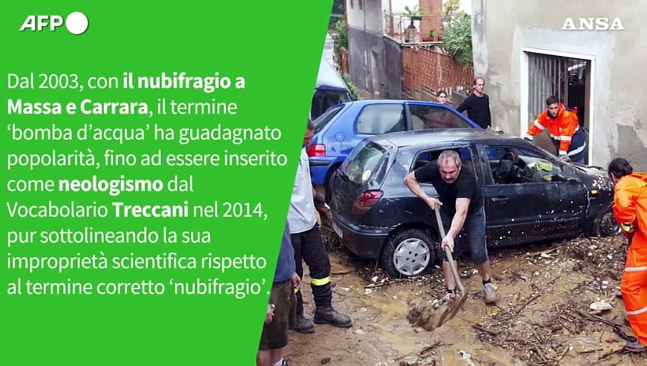 Ansa VERIFIED - E' corretto parlare di 'bomba d'acqua'?