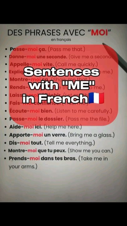 Sentences with "ME" in French🇨🇵|Improve your French with Alain and Moh😀
