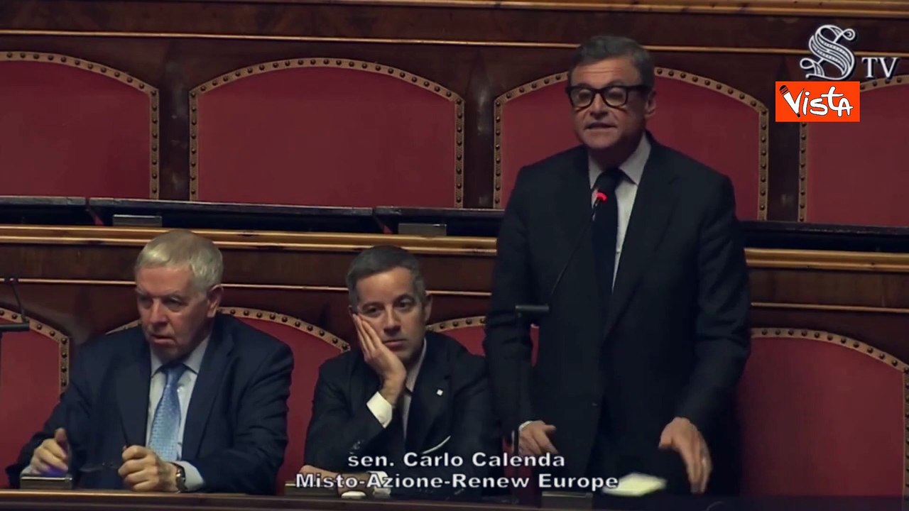 Manovra, Calenda: "C'? incuria nel modo in cui governate, per la scarsit? della classe dirigente"