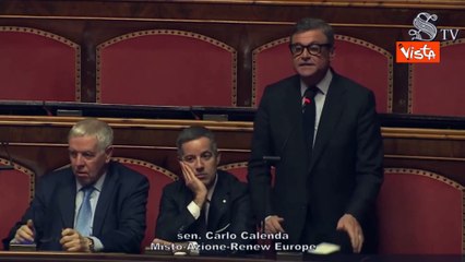 Manovra, Calenda: "C'? incuria nel modo in cui governate, per la scarsit? della classe dirigente"