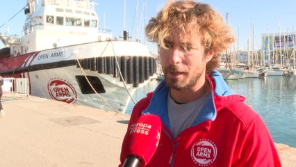 Open Arms realiza una campaña de sensibilización para "combatir la desinformación"