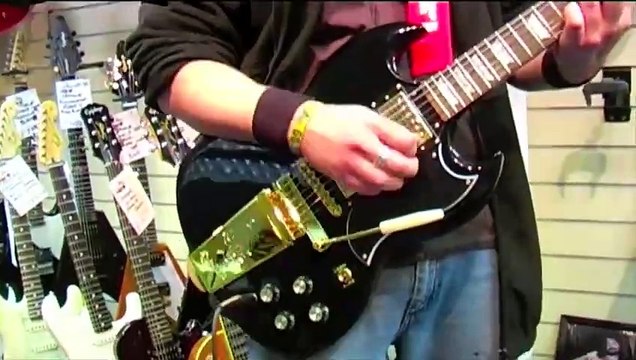 Epiphone SG 1961 Standard Deluxe with Maestro Trem & Gold Hardware (May 2, 2010)