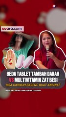 Tablet Tambah Darah vs Multivitamin Zat Besi Buat Anemia, Bagus Mana?
