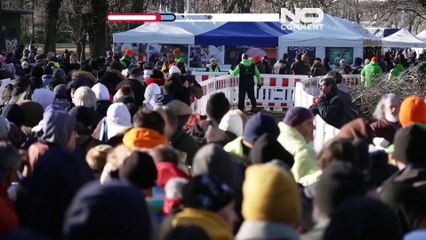 Budapest: Feiertagsmahlzeiten von Hare-Krishna-Anhängern