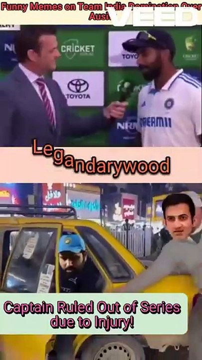 Funny Memes On Team India Domination Over Ausis | NKR Domination | Savior Memes | Test Series | India VS Australia