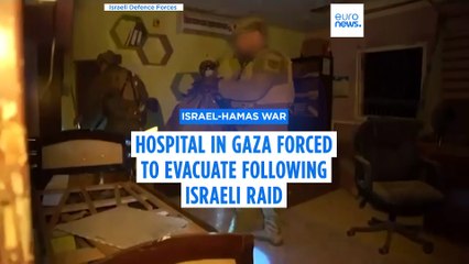 Israeli army detains dozens of workers at hospital in northern Gaza