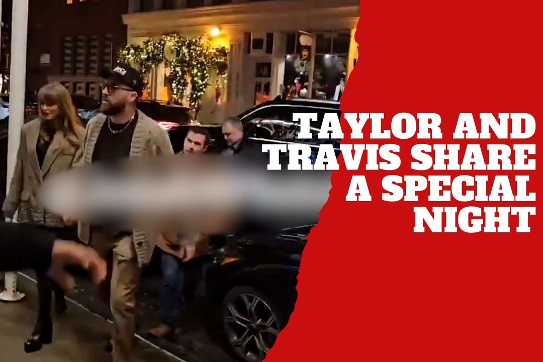 Taylor Swift and Travis Kelce caught with Jack...