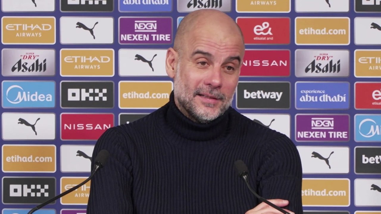 Guardiola on latest press conference: "I don't want to give up. I don't want to disappoint my people"