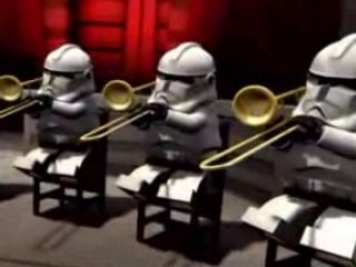 Animation Lego Dark Vador Chef d'Orchestre