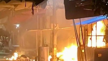 Hombre asesinó a su expareja y comunidad prendió fuego a estación de Policía donde se encontraba recluido