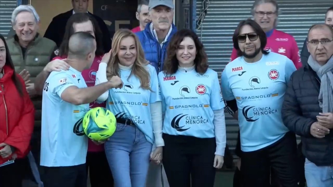 Goles solidarios por Navidad de la mano de Ana Obregón