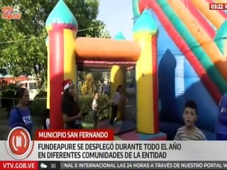 Apure | Niños y niñas disfrutaron de jornada recreativa en el municipio San Fernando