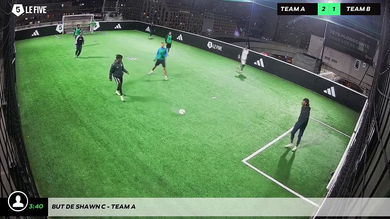 But de Shawn C - Team A