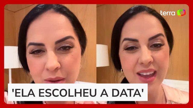 Foi uma surpresa , diz Graciele Lacerda sobre nascimento da filha na noite de natal