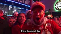 Best of 2024: Chiefs fans go wild following Super Bowl win