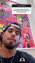 Zé Felipe se pronuncia após previsões sobre fim do seu casamento com Virginia