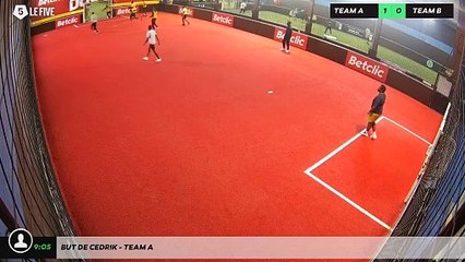 But de Cedrik - Team A