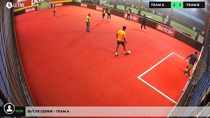 But de Cedrik - Team A