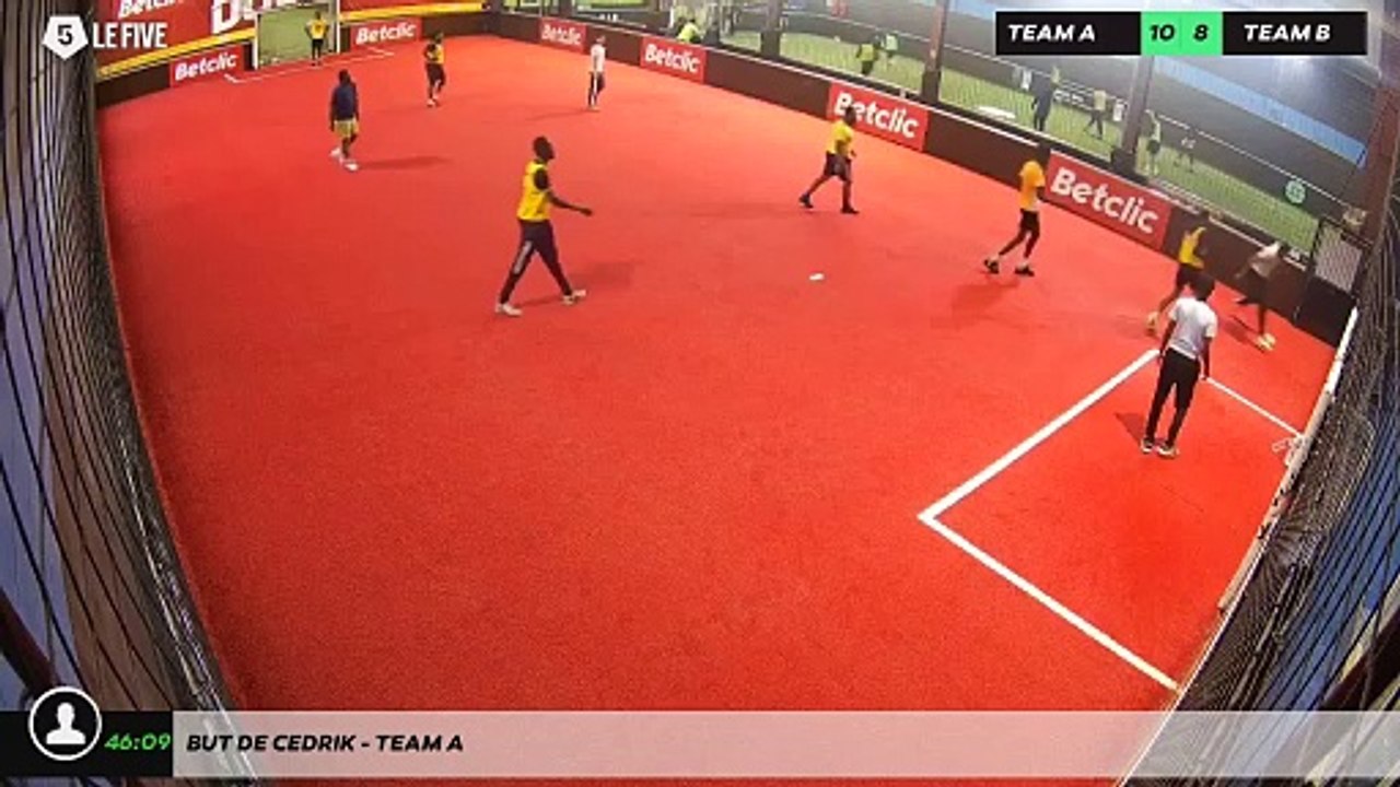But de Cedrik - Team A