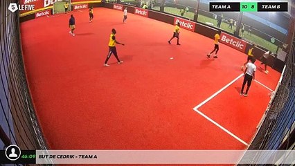 But de Cedrik - Team A