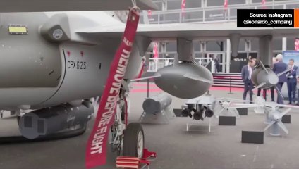 ビデオ: レオナルドがAIと新技術で進化するM-346を紹介