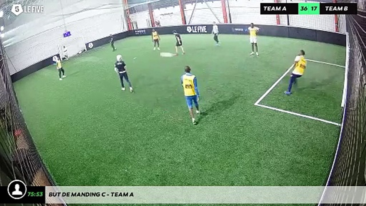 But de Manding C - Team A