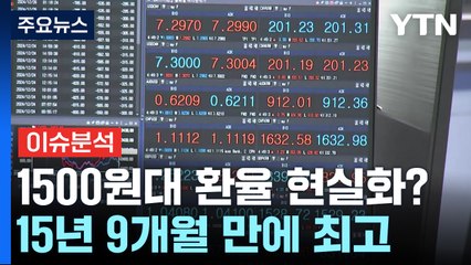 1500원대 환율 현실화 되나?...예금자 보호 1억 원까지 / YTN
