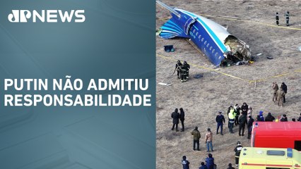 Rússia pede desculpas por queda de avião no Cazaquistão