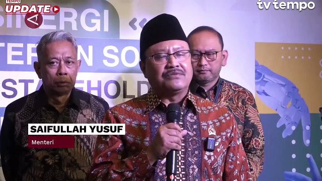 Mensos Saifullah Yusuf Pastikan Penyaluran Bansos Sesuai Data BPS