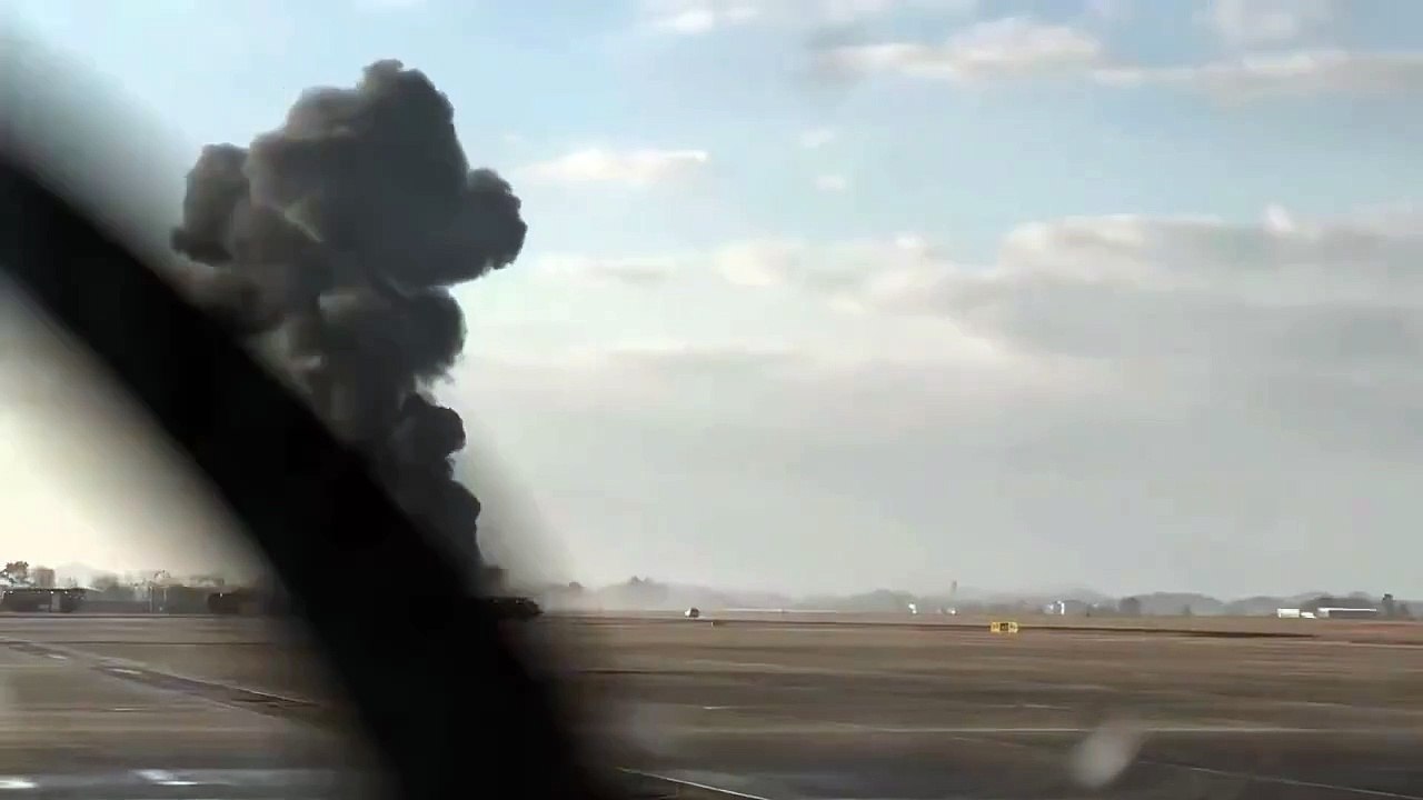 Corea del Sur, Avión se estrelló