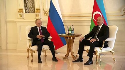 Vladimir Putin se disculpa con Azerbaiyán por caída de avión sin aceptar responsabilidad rusa