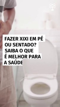 Fazer xixi em pé ou sentado? Saiba o que é melhor para a saúde dos homens
