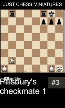 NN vs NN, Pillsbury's checkmate 1
