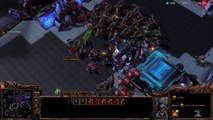 [StarCraft 2]No.0322--Great ZERG Player vs Hard A.I, WIN[2-Base Ravager-Ling stopped, &, I went Zerg Air.].CUT.01'01-28'35