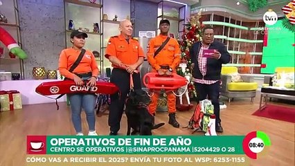 Operativos de fin de año de SINAPROC
