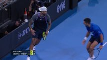 Brisbane - Le show de Djokovic et Kyrgios en double