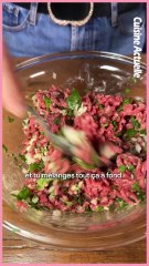 Pains pita à la viande hachée