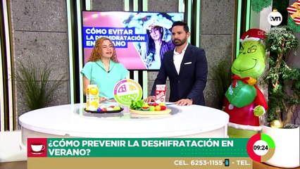 Conoce cómo mantenerte hidratado en tu alimentación