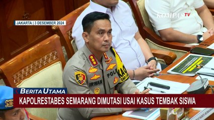 Tersangka Robig Zaenudin Dihadirkan di TKP Saat Rekonstruksi Penembakan Siswa SMK
