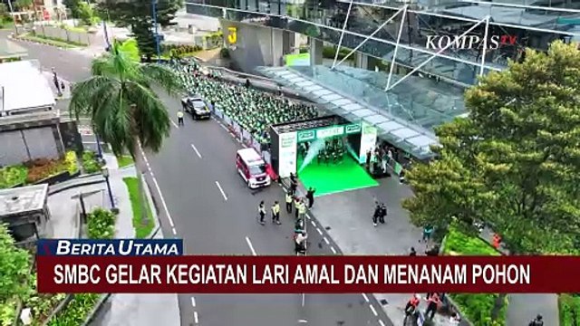 SMBC Gelar Kegiatan Lari Amal dan Penanaman 1.500 Pohon di 7 Kota Besar Indonesia