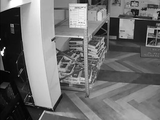 Police release CCTV footage of safe theft