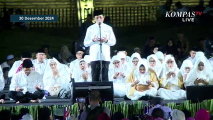 Momen Menag Nasaruddin Umar Pimpin Malam Muhasabah, Dzikir, dan Doa Bersama Akhir Tahun 2024