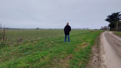 Christophe Théval, l'organisateur du comice agricole de Pizieux au nord de la Sarthe